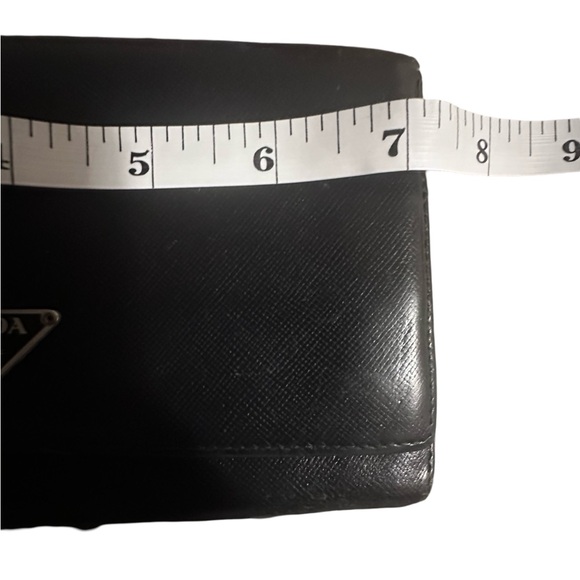 Prada XL Clutch Wallet Black Bag - Picture 9 of 11